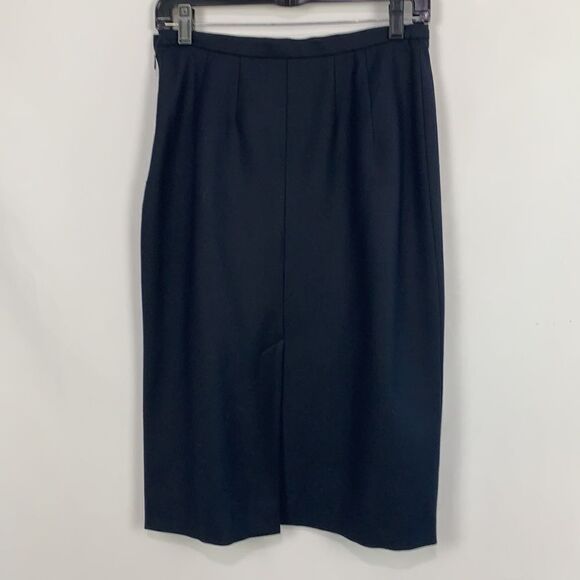 Prada navy pencil skirt - Picture 5 of 8